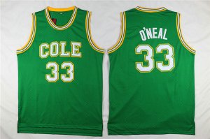 Maillot De Basket NCAA Louisiana State University Shaquille O'Neal 33 Vert